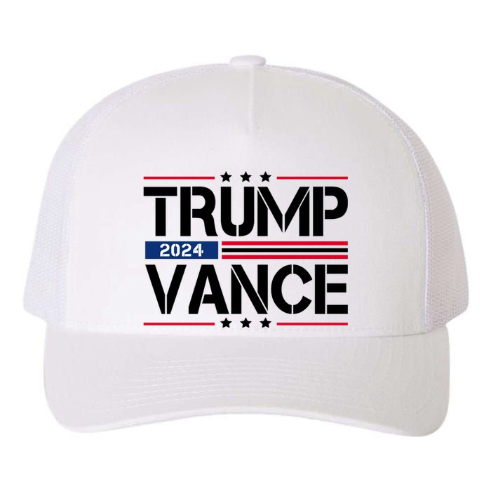 Trump Vance 2024 Usa Election Yupoong Adult 5-Panel Trucker Hat