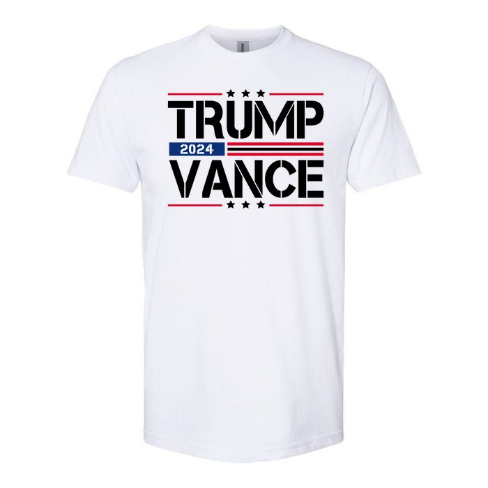 Trump Vance 2024 Usa Election Softstyle CVC T-Shirt