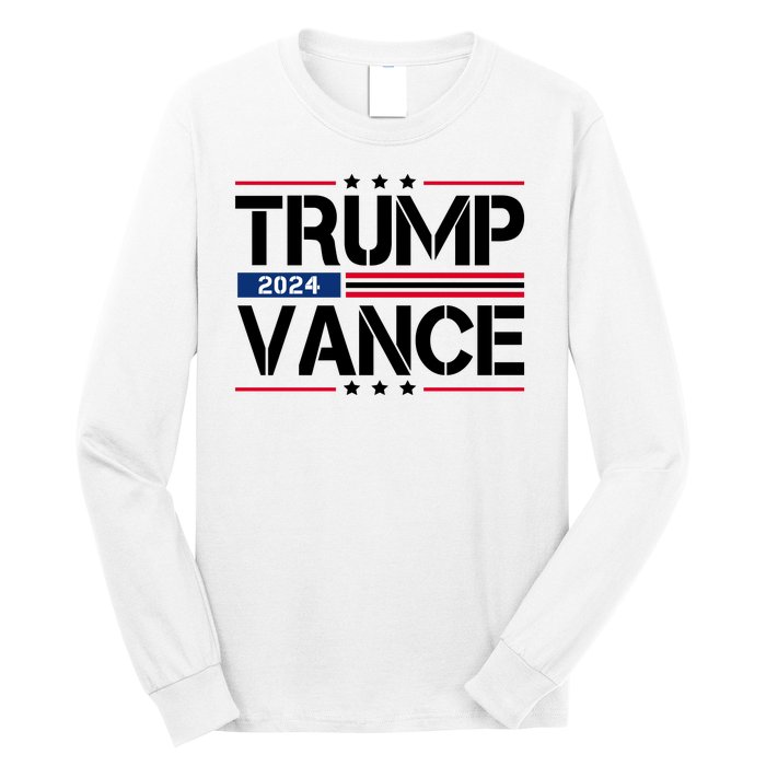 Trump Vance 2024 Usa Election Long Sleeve Shirt