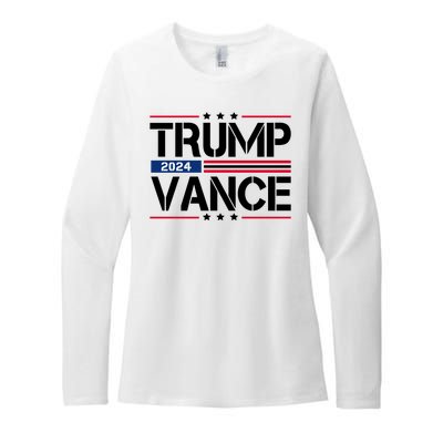 Trump Vance 2024 Usa Election Womens CVC Long Sleeve Shirt