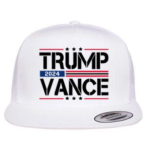 Trump Vance 2024 Usa Election Flat Bill Trucker Hat