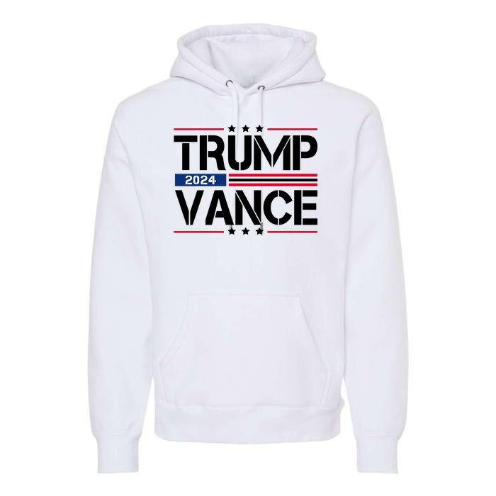 Trump Vance 2024 Usa Election Premium Hoodie