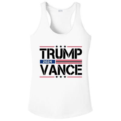 Trump Vance 2024 Usa Election Ladies PosiCharge Competitor Racerback Tank