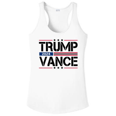 Trump Vance 2024 Usa Election Ladies PosiCharge Competitor Racerback Tank