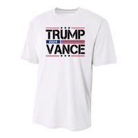 Trump Vance 2024 Usa Election Youth Performance Sprint T-Shirt