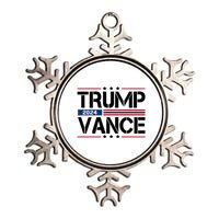 Trump Vance 2024 Usa Election Metallic Star Ornament