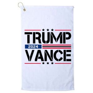 Trump Vance 2024 Usa Election Platinum Collection Golf Towel