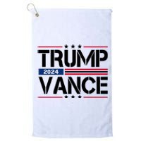 Trump Vance 2024 Usa Election Platinum Collection Golf Towel