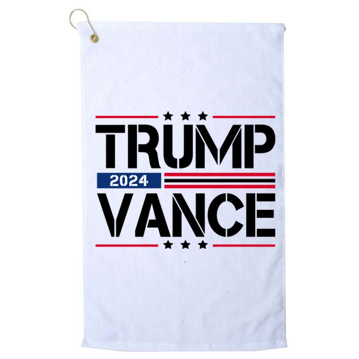 Trump Vance 2024 Usa Election Platinum Collection Golf Towel