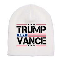 Trump Vance 2024 Usa Election Short Acrylic Beanie