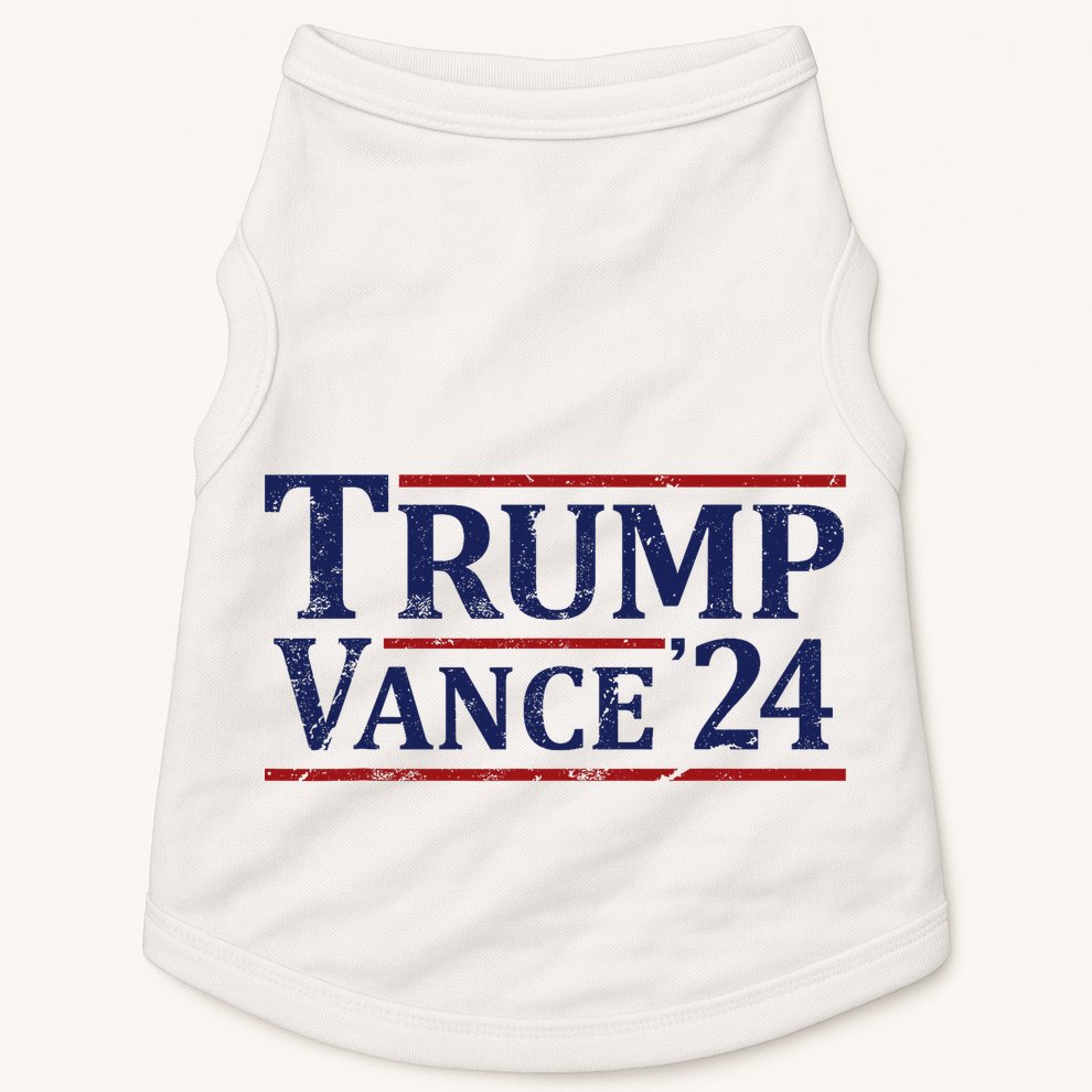 Trump Vance 24 Vintage 2024 Doggie Tank