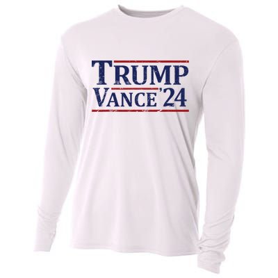Trump Vance 24 Vintage 2024 Cooling Performance Long Sleeve Crew