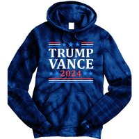 Trump Vance 2024 Retro Stripe Trump Jd Vance Tie Dye Hoodie