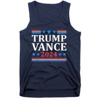 Trump Vance 2024 Retro Stripe Trump Jd Vance Tank Top