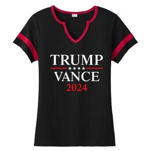 Trump Vance 2024 Ladies Halftime Notch Neck Tee