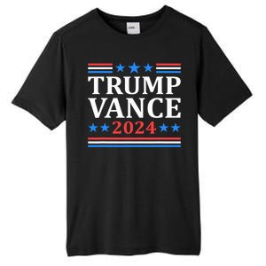 Trump Vance 2024 For President Vp Usa Election Patriotic Tall Fusion ChromaSoft Performance T-Shirt