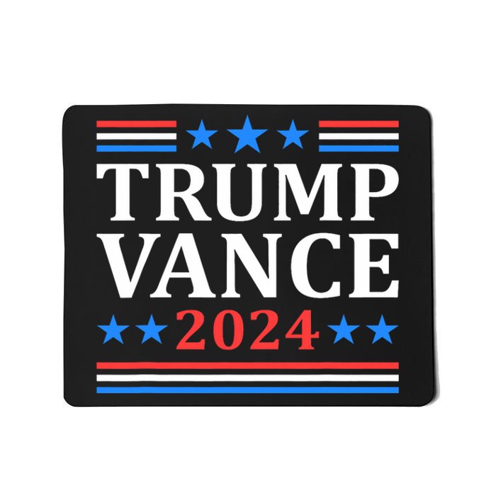 Trump Vance 2024 For President Vp Usa Election Patriotic Mousepad