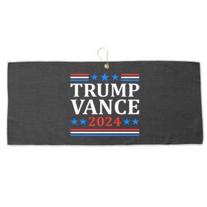 Trump Vance 2024 For President Vp Usa Election Patriotic Large Microfiber Waffle Golf Towel