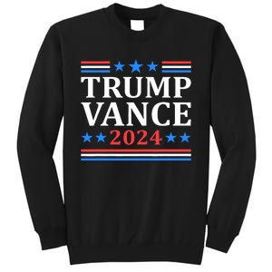 Trump Vance 2024 For President Vp Usa Election Patriotic Tall Sweatshirt