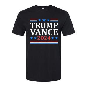 Trump Vance 2024 For President Vp Usa Election Patriotic Softstyle CVC T-Shirt