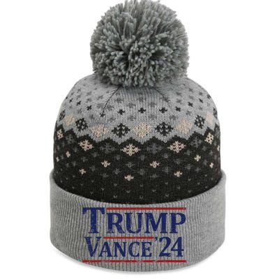 Trump Vance 24 Vintage 2024 The Baniff Cuffed Pom Beanie