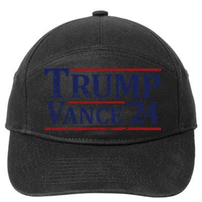 Trump Vance 24 Vintage 2024 7-Panel Snapback Hat