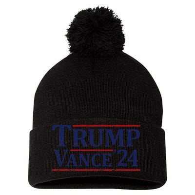 Trump Vance 24 Vintage 2024 Pom Pom 12in Knit Beanie