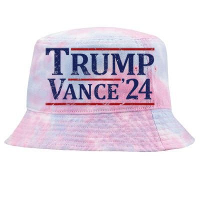 Trump Vance 24 Vintage 2024 Tie-Dyed Bucket Hat