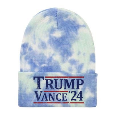 Trump Vance 24 Vintage 2024 Tie Dye 12in Knit Beanie