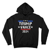 Trump Vance 2024 Us Flag Vintage Hoodie