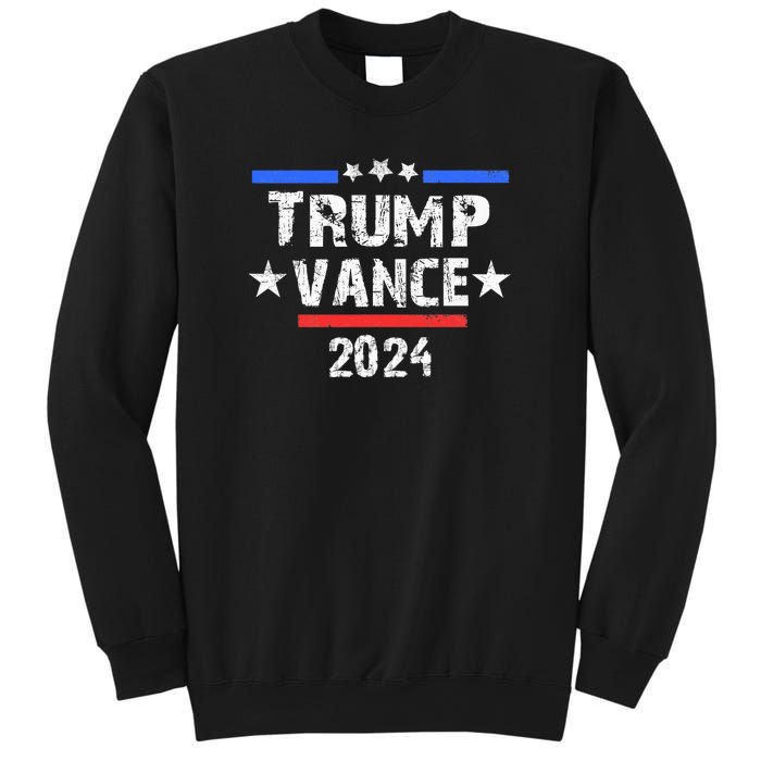 Trump Vance 2024 Us Flag Vintage Sweatshirt