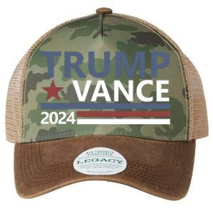 Trump Vance 2024 For President Vp Usa Election Patriotic Legacy Tie Dye Trucker Hat