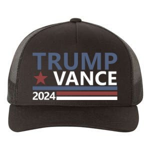 Trump Vance 2024 For President Vp Usa Election Patriotic Yupoong Adult 5-Panel Trucker Hat