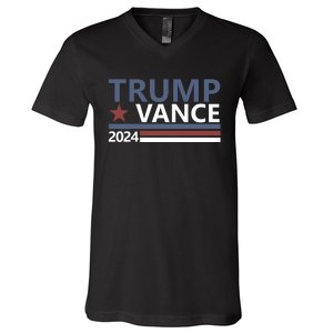 Trump Vance 2024 For President Vp Usa Election Patriotic V-Neck T-Shirt