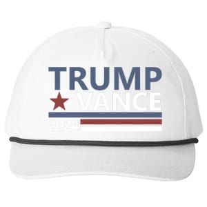 Trump Vance 2024 For President Vp Usa Election Patriotic Snapback Five-Panel Rope Hat