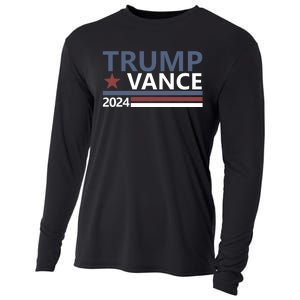 Trump Vance 2024 For President Vp Usa Election Patriotic Cooling Performance Long Sleeve Crew