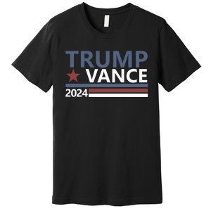 Trump Vance 2024 For President Vp Usa Election Patriotic Premium T-Shirt