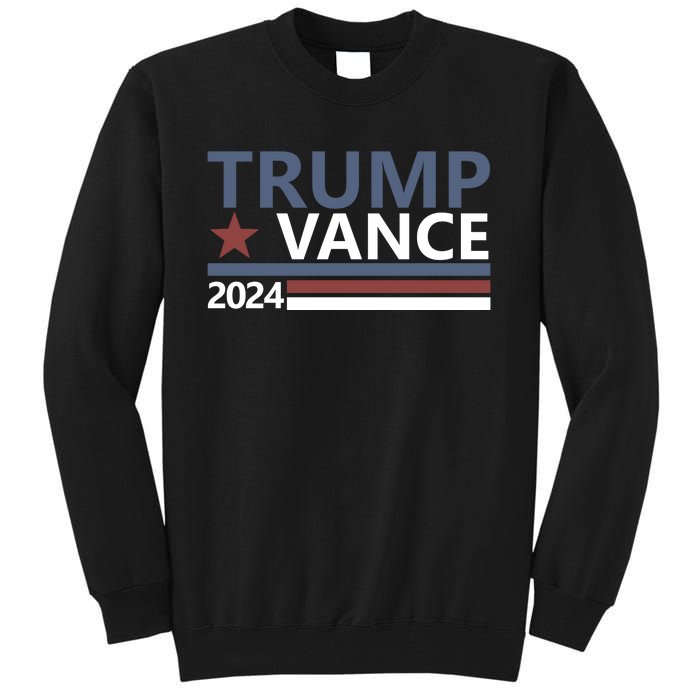 Trump Vance 2024 For President Vp Usa Election Patriotic Tall Sweatshirt