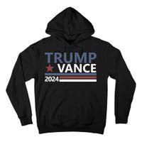 Trump Vance 2024 For President Vp Usa Election Patriotic Tall Hoodie