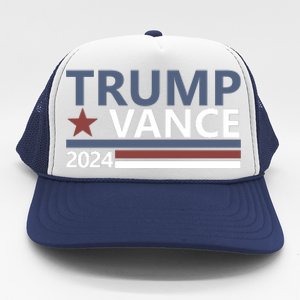 Trump Vance 2024 For President Vp Usa Election Patriotic Trucker Hat