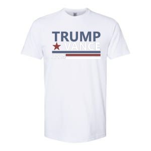 Trump Vance 2024 For President Vp Usa Election Patriotic Softstyle CVC T-Shirt