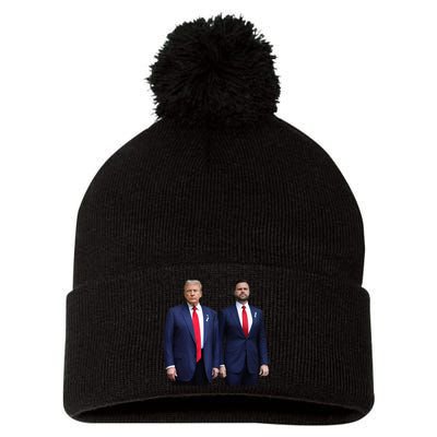 Trump Vance 2024 Brothers Supported Diabetes Awareness Pom Pom 12in Knit Beanie