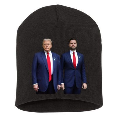 Trump Vance 2024 Brothers Supported Diabetes Awareness Short Acrylic Beanie