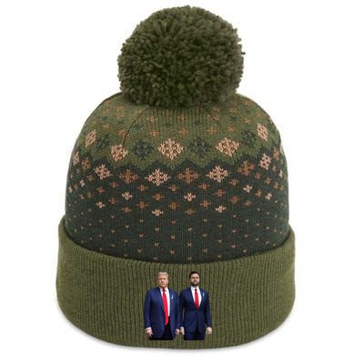 Trump Vance 2024 Brothers Supported Diabetes Awareness The Baniff Cuffed Pom Beanie