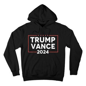 Trump Vance 2024 Retro Stripe Trump Jd Vance Hoodie