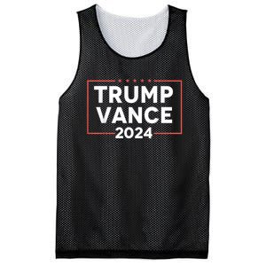 Trump Vance 2024 Retro Stripe Trump Jd Vance Mesh Reversible Basketball Jersey Tank