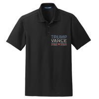 Trump Vance 2024 Retro Stripe Trump Jd Vance Dry Zone Grid Polo