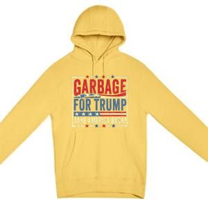 Trump Vance 2024 Proud To Be Garbage Presidential Election Premium Pullover Hoodie