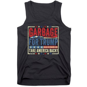 Trump Vance 2024 Proud To Be Garbage Presidential Election Tank Top