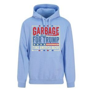 Trump Vance 2024 Proud To Be Garbage Presidential Election Unisex Surf Hoodie